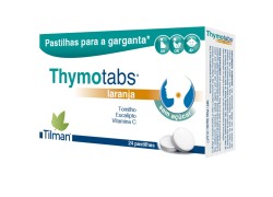 Thymotabs Laranja Garganta Inflamada 24 Pastilhas