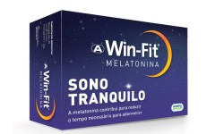 Win-Fit Melatonina 60 Comprimidos Mastigáveis