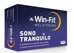 Win-Fit Melatonina 60 Comprimidos Mastigáveis