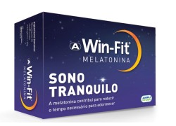 Win-Fit Melatonina 60 Comprimidos Mastigáveis